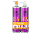 TIGI Bed Head Serial Blonde Restoring Shampoo and Conditioner Duo Set 970ml